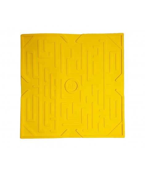 Game Plak - Jeu de bille rétro - Imitation plaque d'égout colorée