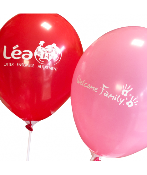 Ballon de baudruche Association Léa - Goodies partage