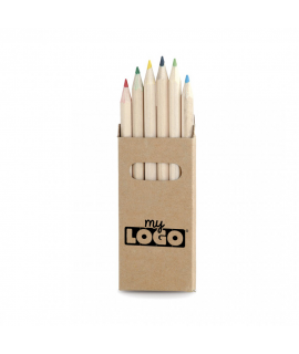 Personalized natural wood pencil box
