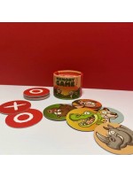 Memory game on the theme of animals, personalized for Buffalo Grill, advertising for children's menus.