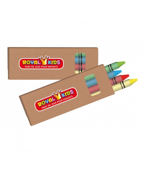 Personalized wax crayon box