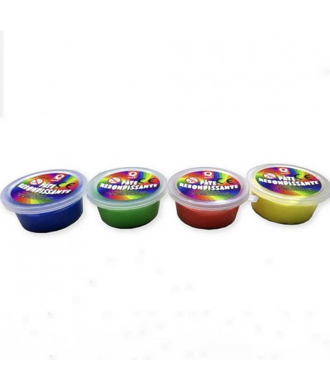 Custom four-color bouncing dough for Quick fast food