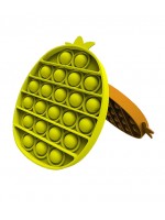 fidget toy personnalisé ananas - fidget toy publicitaire pas cher - pop it personnalisé ananas vert