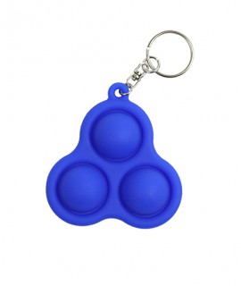 BLUE Fidget Keychain Spinner | Key Chain, Key Ring, Key Holder, Fidget  Spinner