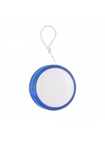 yo-yo bleu lumineux à personnaliser - jouet cadeau publicitaire enfant - goodies de jeu enfant