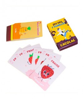 Jeu de sept familles card game print out.