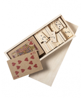 Customizable cards and dominoes game