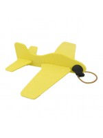 avion à construire personnalisé - goodies personnalisable enfant - avion jaune promotionnel à monter