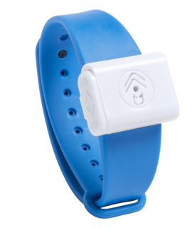 Bracelet anti-moustiques à ultrasons - Bleu