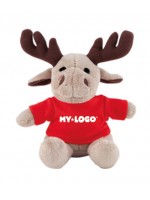 Personalized plush - Christmas moose