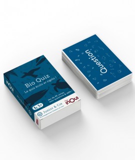 Personalization of SNCF card game - Personalized goodies Bio Quiz