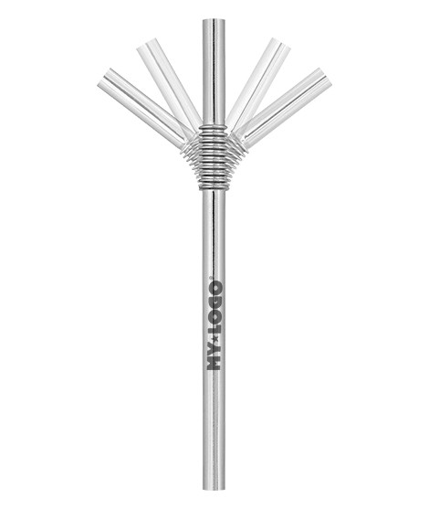 custom steel straw