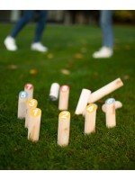 wooden outdoor game to personalize