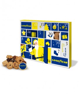 Personalized advent calendar, business gift for companies