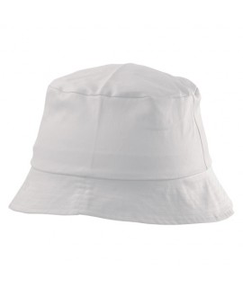 Chapeau blanc à personnaliser pour enfants - Bob blanc enfant personnalisable avec logo