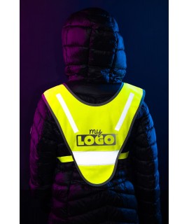 Personalized reflective vest for children