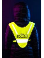 Personalized reflective vest for children