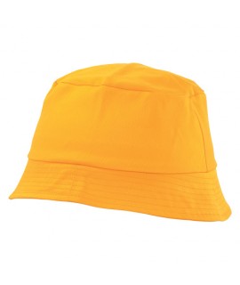 Chapeau enfant publicitaire jaune - Bob enfant jaune personnalisable - chapeau enfant été - Bob enfant été