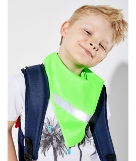 foulard réfléchissant, objet pub utile pour la sécurité des enfants