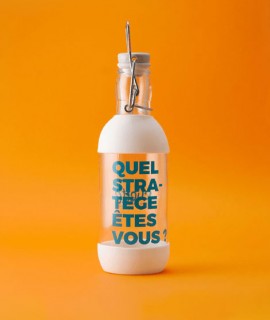 Gourde d'Eauteur, idée goodies recyclable pour communication RSE