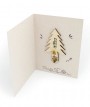 Card with wooden stick and seeds to personalize