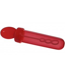 tube à bulles personnalisé rouge - cadeau promotionnel amusant pour enfants