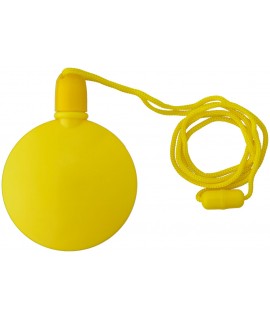 Flacon à bulles promotionnel jaune - goodies pour bulles de savon