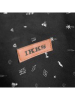 Sac de week-end personnalisable noir à roulettes - sac voyage personnalisé enfant IKKS