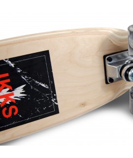 Skateboard en bois  cruiser, vintage, tendance, pour la marque IKKS