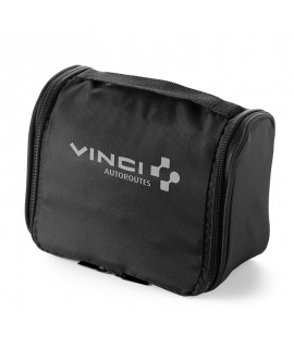 Trousse sac pique nique noir personnalisé pour la marque Vinci
