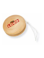 Yoyo personnalisable en bois - yo-yo à logoter - yoyo en bois publicitaire