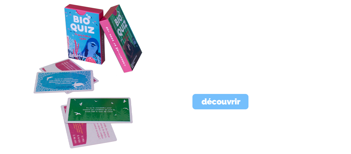 Réalisation client MC : le BioQuiz, un jeu de carte personnalisé sur l'écologie