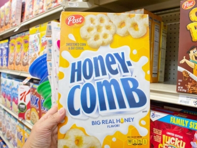 Goodies in cereal boxes for children