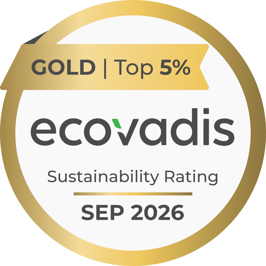 Medaille d'or Ecovadis 2026 Marketing Création