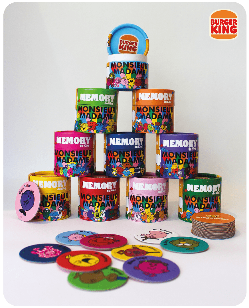 Réalisation jouet menu enfant Burger King - Marketing Création Group