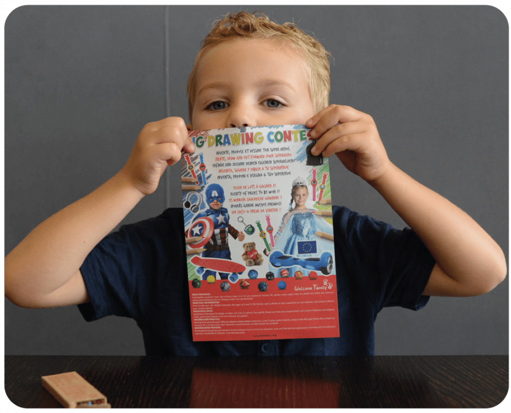 Grand concours dessin Welcome Family, Marketing Création Group