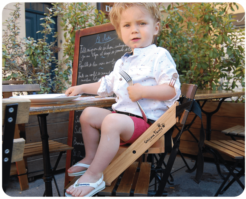 Le premier rehausseur de Welcome Family