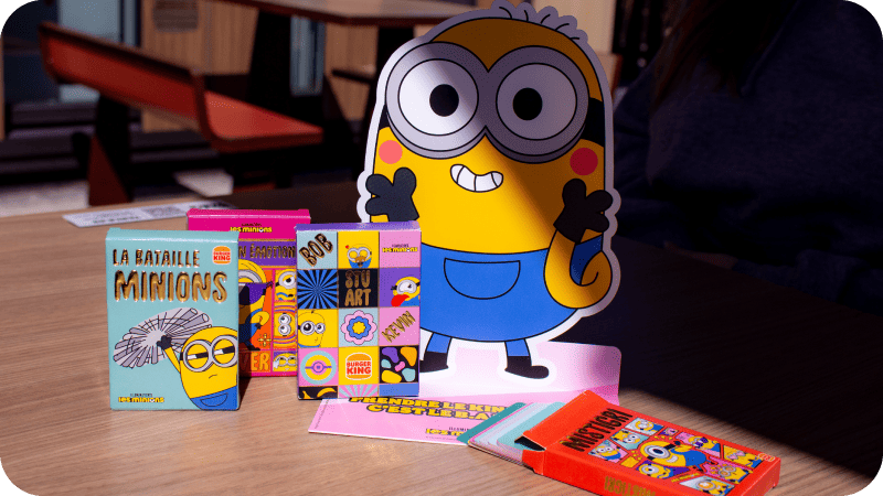 Des jeux de cartes sous la licence Minions, ActuKids
