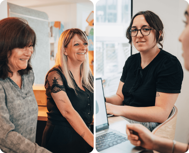 Das CSR-Team bei Marketing Création